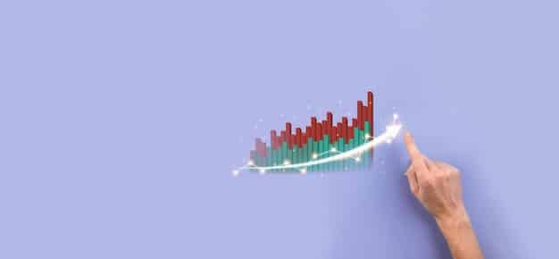 A graph showing the trend of REIT dividend yields over the past year, with a projected forecast for the coming year. The graph highlights potential increases or decreases in yields based on different economic scenarios and tax regulations.