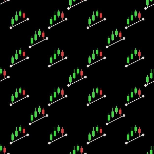A stock ticker displaying various REIT symbols and their prices, with arrows indicating upward and downward trends. The screen reflects the volatility and fluctuations in the REIT market.
