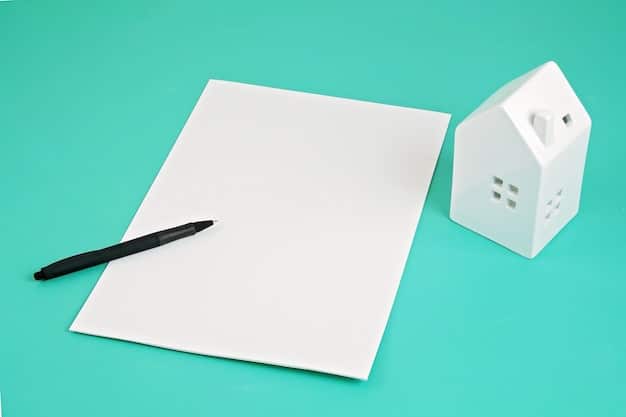 A close-up shot of a home mortgage document with a pen resting on top. Highlighted sections show interest rates, payment terms, and borrower signatures. The document is crisp and professional, signifying the legal and financial aspects of mortgage lending.