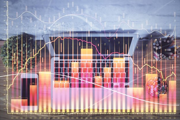 A bar graph comparing the market price of several REITs to their respective Net Asset Values (NAVs), visually representing the difference between REITs trading at a premium and those trading at a discount.